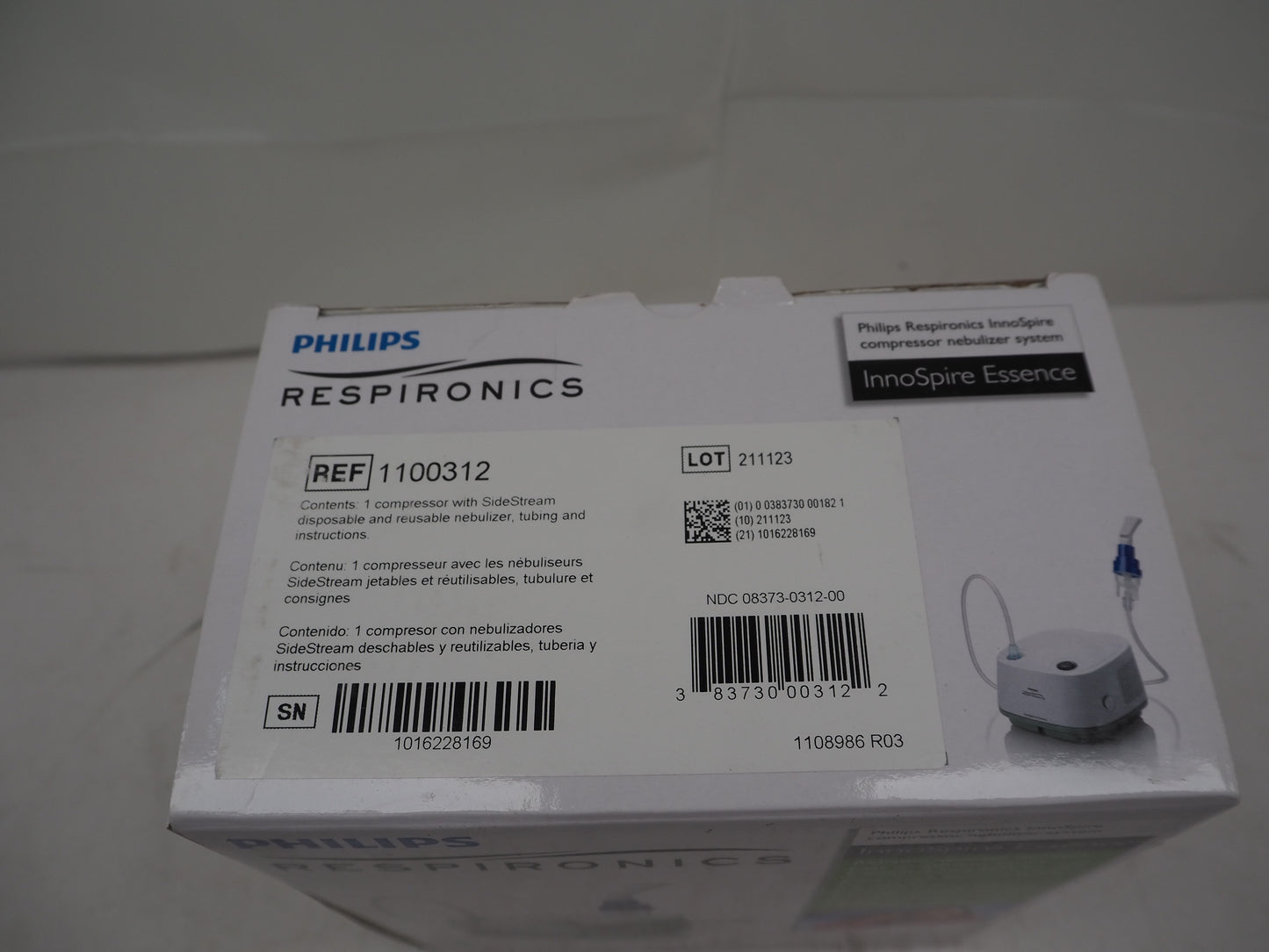 Philips Respironics InnoSpire Essence Aerosol Delivery System - New in Box