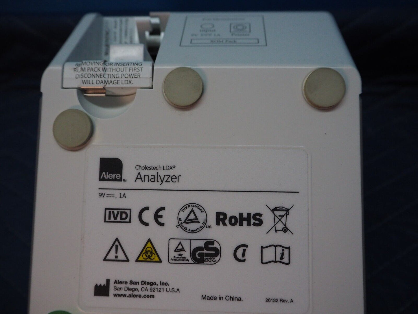 Alere Cholestech LDX Analyzer - Cholesterol and Glucose Test Analyzer