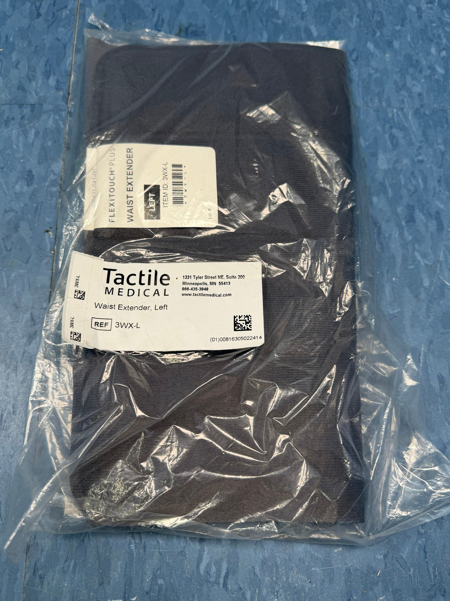 Tactile Medical Flexitouch Plus Lymphedema Compression Garment Waist Extender Left Item ID: 3WX-L - New