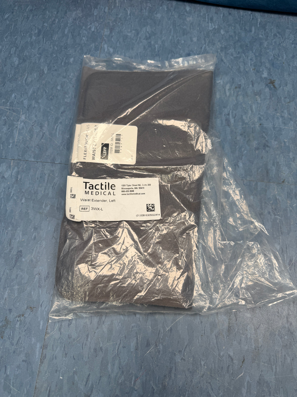 Tactile Medical Flexitouch Plus Lymphedema Compression Garment Waist Extender Left Item ID: 3WX-L NEW in Bag