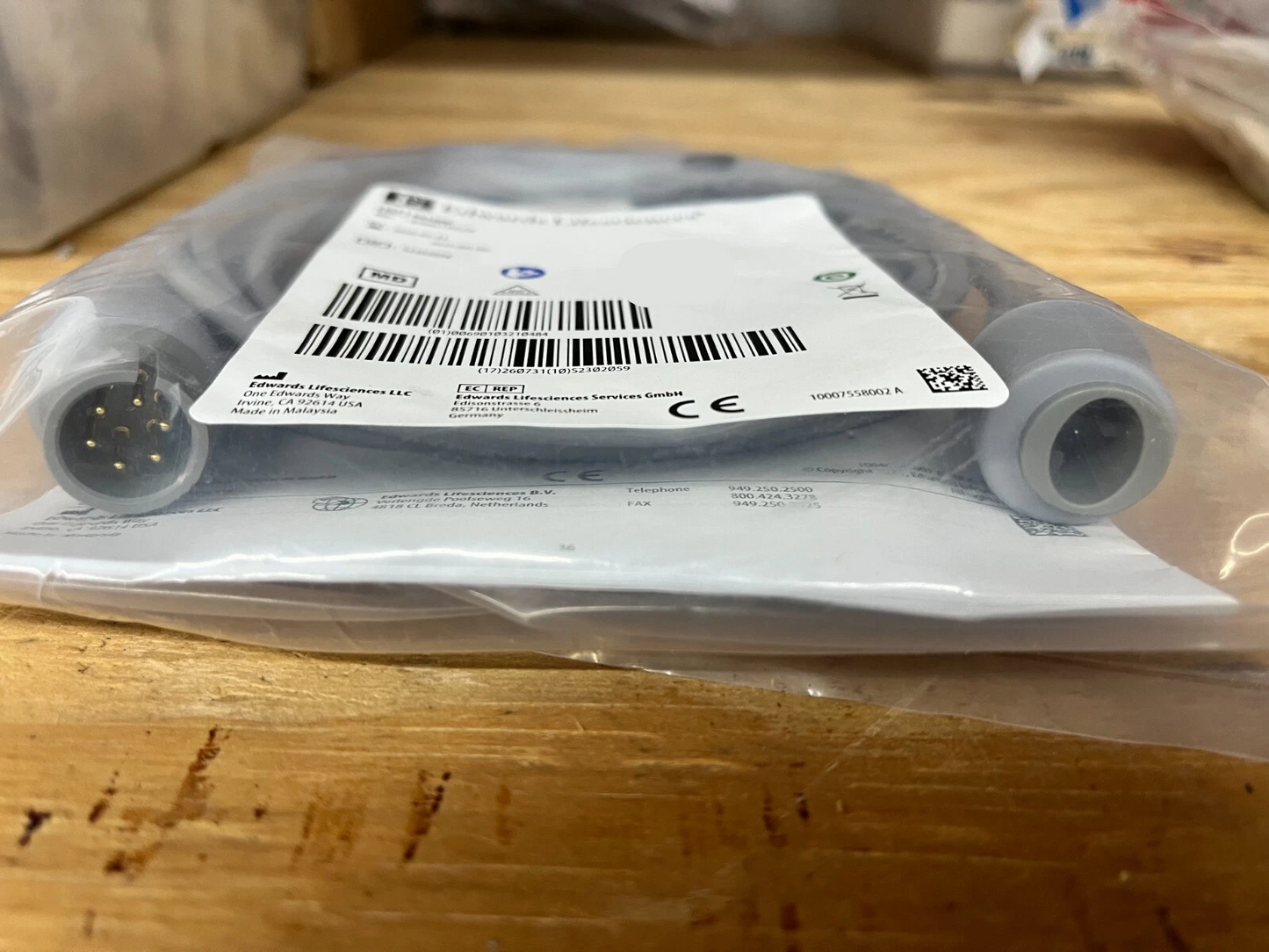 Edwards Lifesciences TruWave Reusable Cable Model PX1800 896083021 - NEW