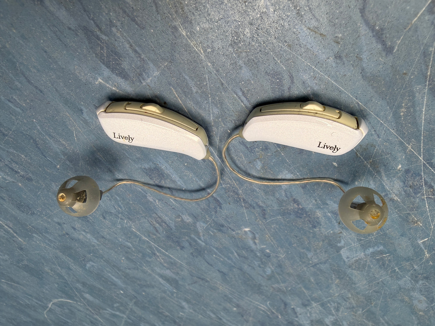 Lively Resound 202-LSB069 Hearing Aid With Case and Extras