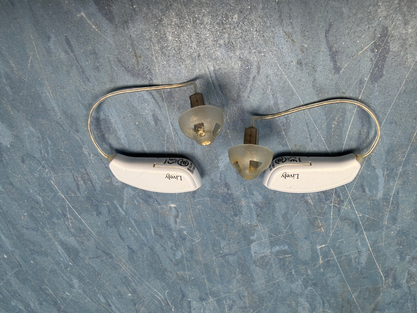 Lively Resound 202-LSB069 Hearing Aid With Case and Extras