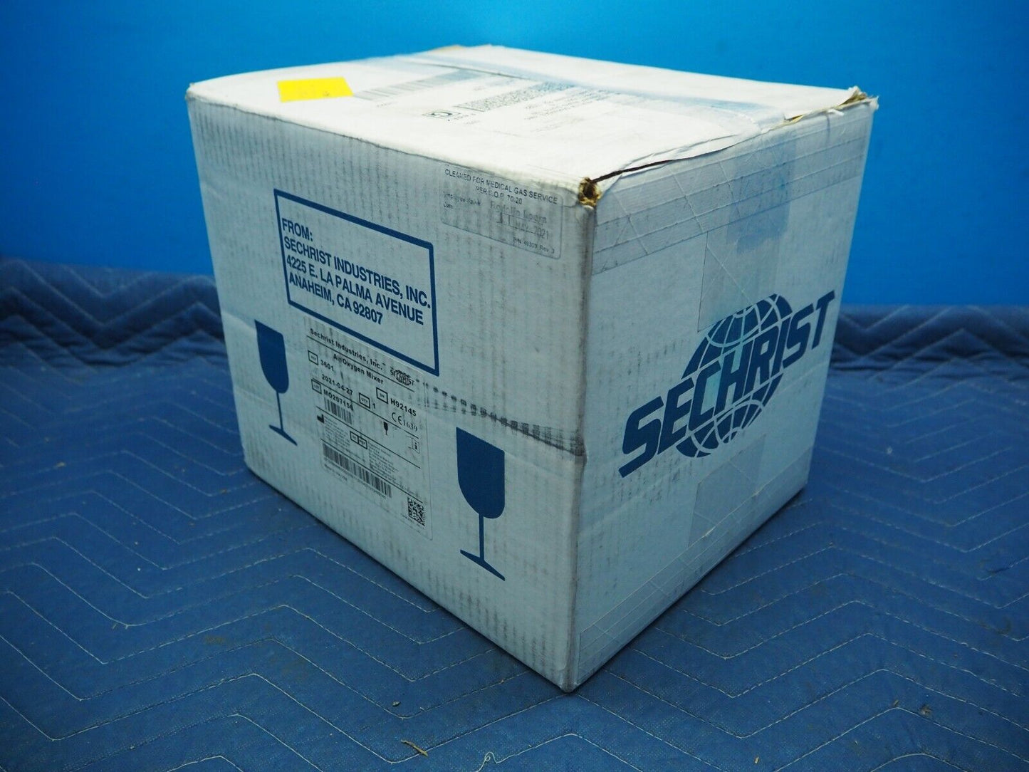 Sechrist 3501HL / Ref. 3601 Air Oxygen Blender - New in Factory Sealed Box