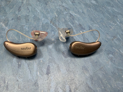 Signia Pure C & G 7AX Hearing Aids with Portable RIC Charger