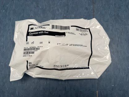 5 New Sealed 3M ActiVAC 300ml Canister with Gel M8275058/5 Expire 2028