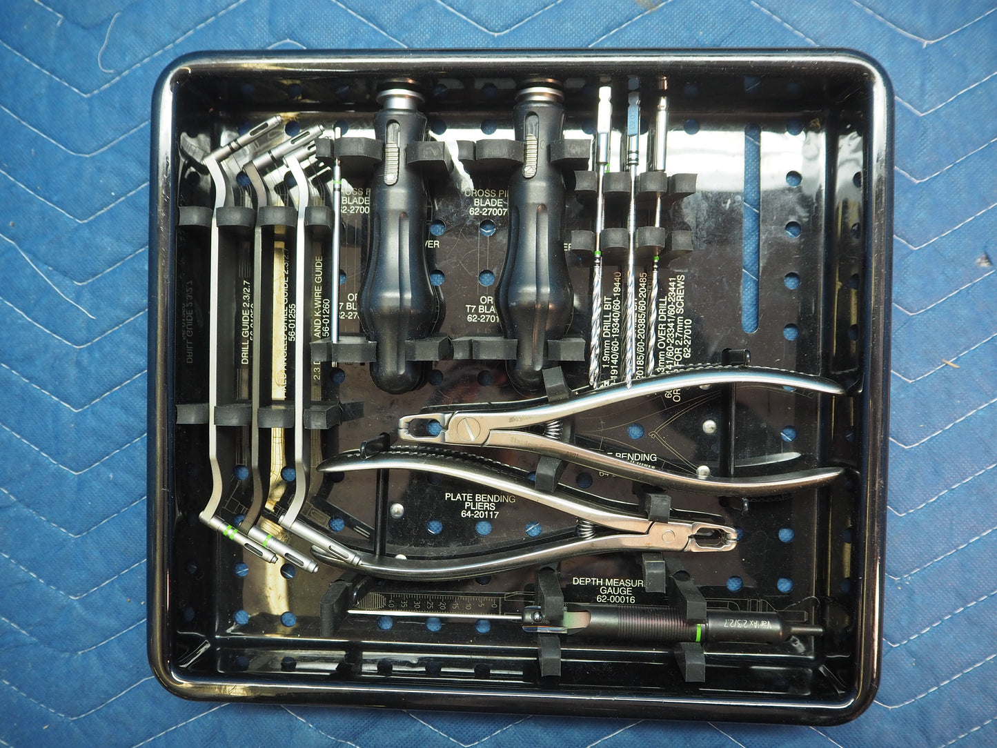 Stryker VariAx Distal Radius Locking Plate System Tray Instruments Ref 29-13012