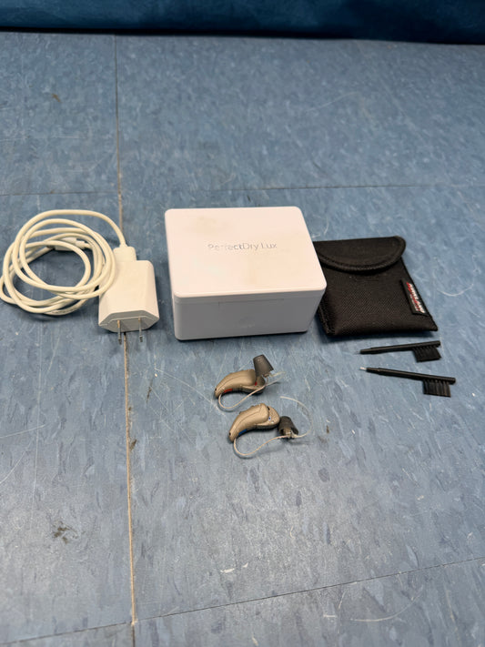 Pair of Rexton Kirkland Signature KS 8.0 T Hearing Aid with Charging Case