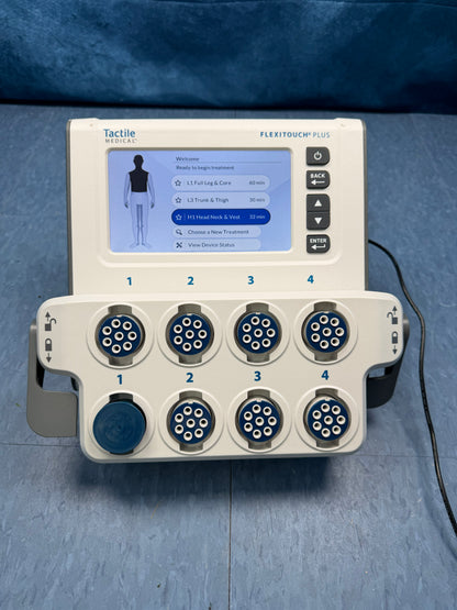 Tactile Medical Flexitouch Plus Lymphedema Compression System 8 Port Model PD32-G3