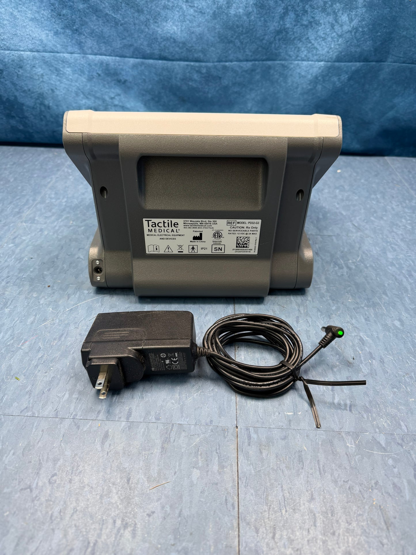 Tactile Medical Flexitouch Plus Lymphedema Compression System 8 Port Model PD32-G3