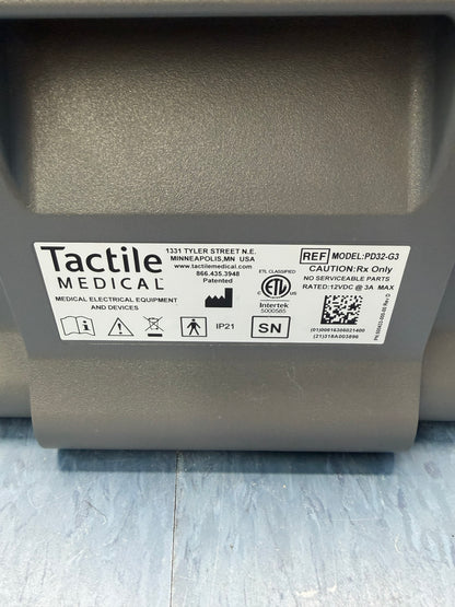 Tactile Medical Flexitouch Plus Lymphedema Compression System Model PD32-G3