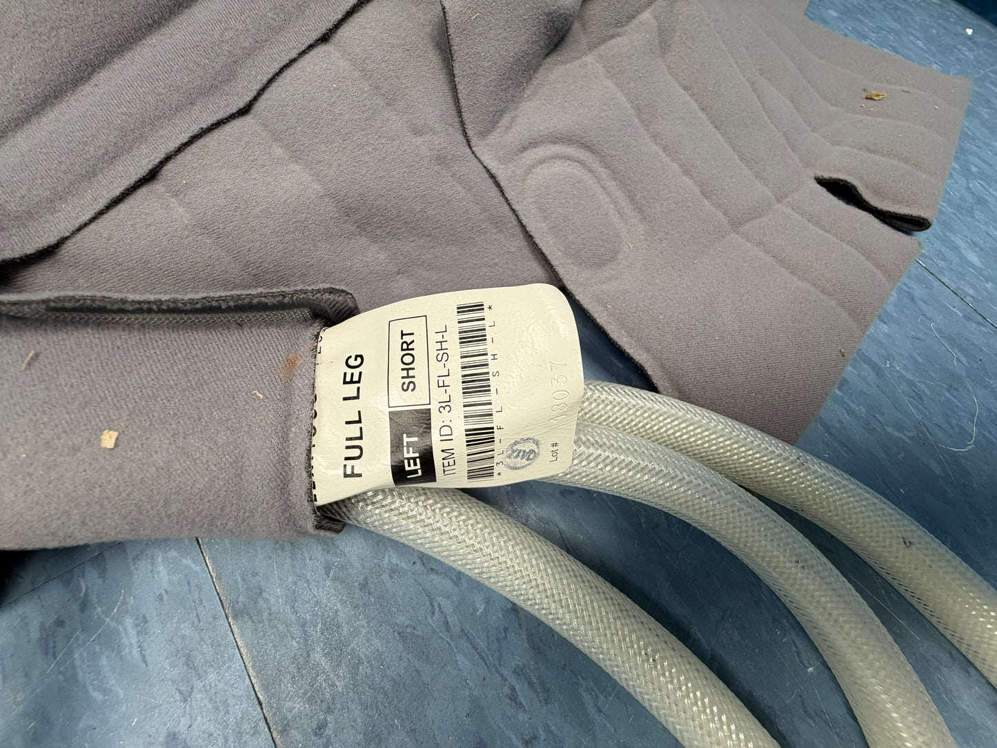 Tactile Medical Flexitouch Plus Lymphedema Compression Garment Left Full Leg Short Item ID: 3L-FL-SH-L