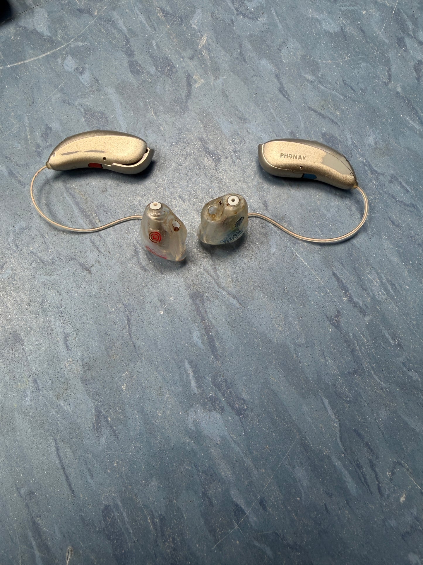 Pair of Phonak Hearing with Case and Extras