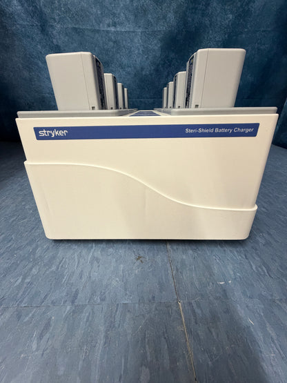 Stryker Flyte 0408-655-000 Charger with 8x Batteries
