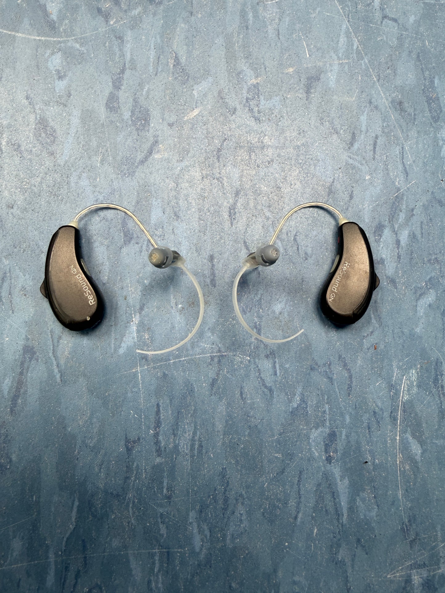 Pair of Resound GN Hearing Aids with Charging Case