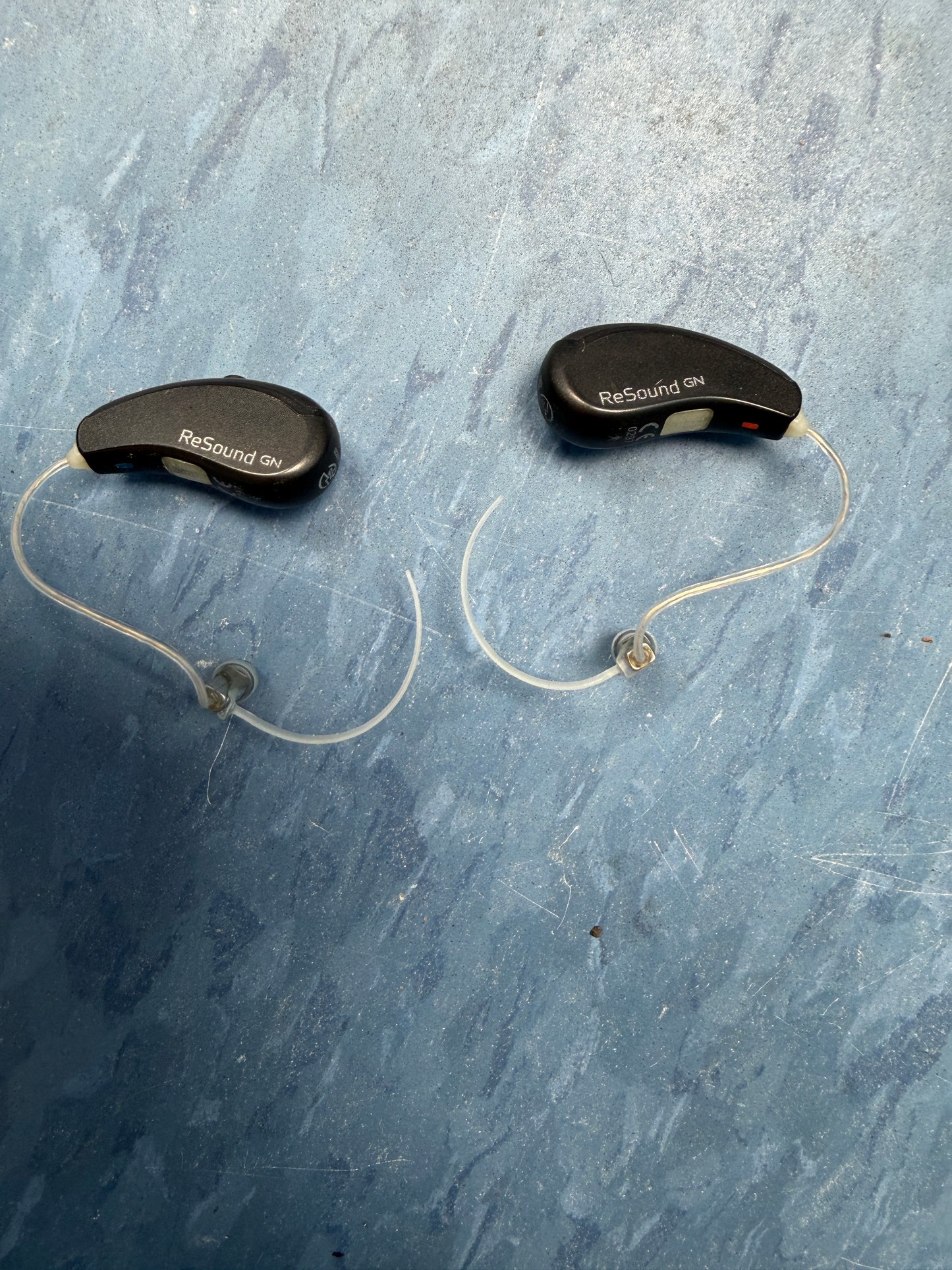Pair of Resound GN Hearing Aids with Charging Case