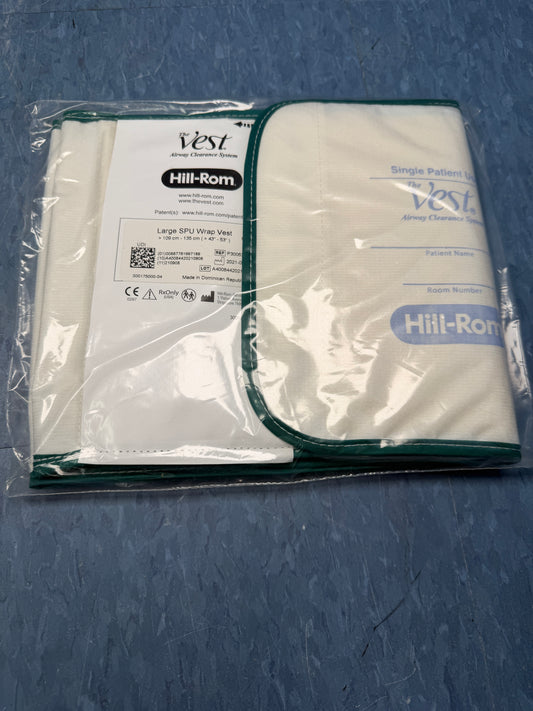 Hill-Rom P300632000  SPU Wrap Vest - Large 43-53" for Airway Clearance System