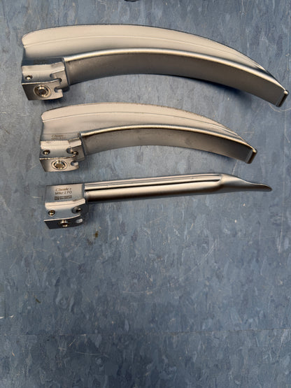 Heine EasyClean LED Laryngoscope with 3 Blades - Ref. F-008.22.822