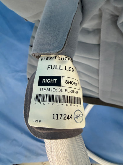 Tactile Medical Flexitouch Plus Lymphedema Compression Garment Full Let Right Short Item ID: 3L-FL-SH-R