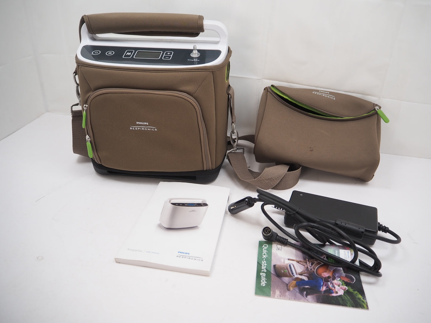 Philips Respironics Simplygo Portable Oxygen Concentrator with Bag and Charger