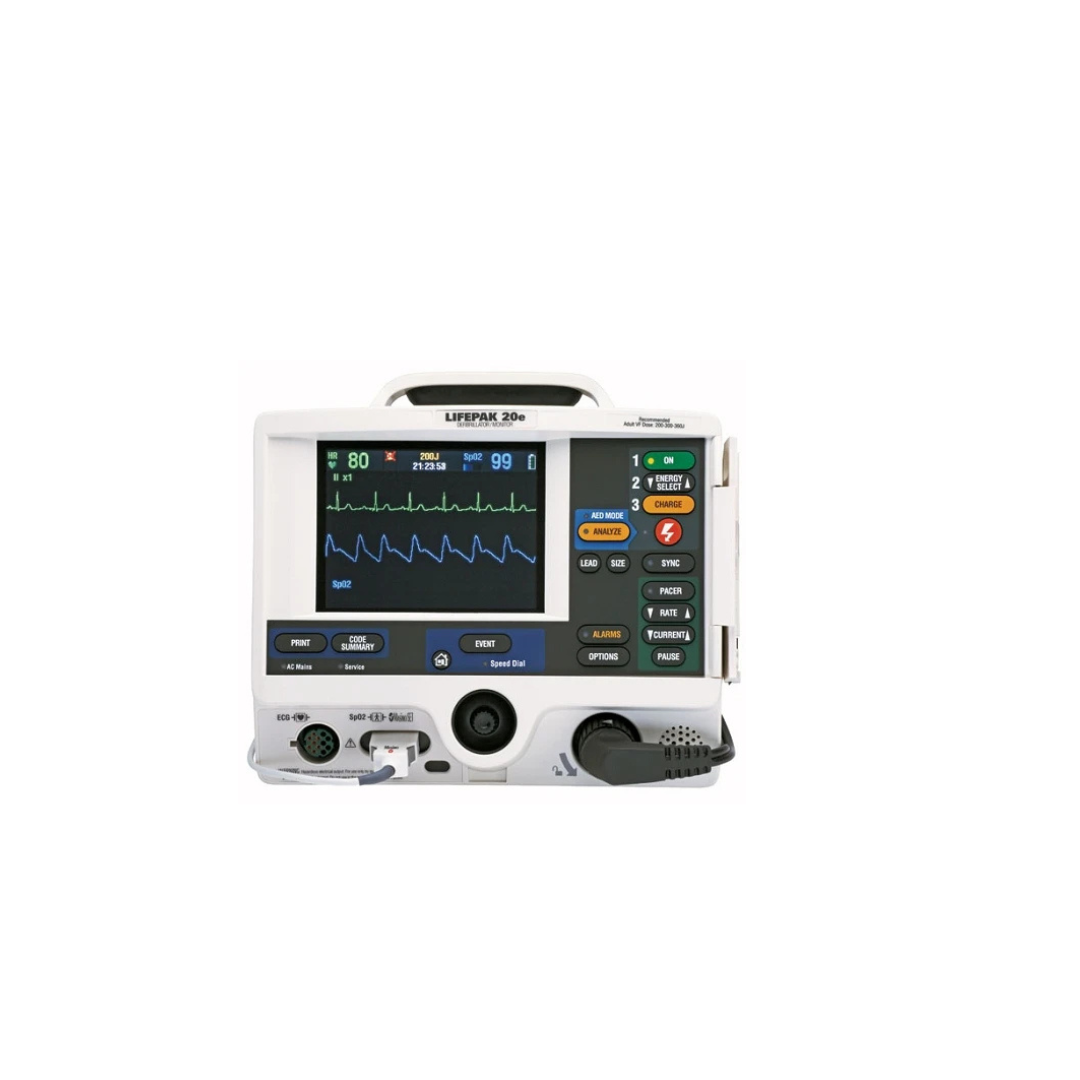 Physio-Control Lifepak 20e with Pacing & Masimo SpO2  -  New in Box