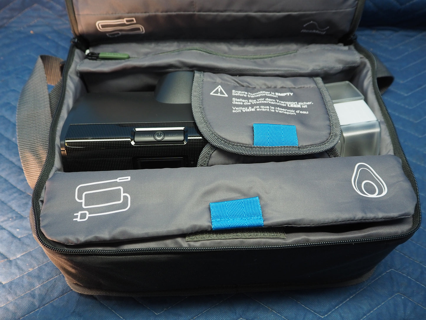 Resmed Airsense 10 CPAP Ref. 37028 with Bag and Ref. 718116 Z2 Auto CPAP