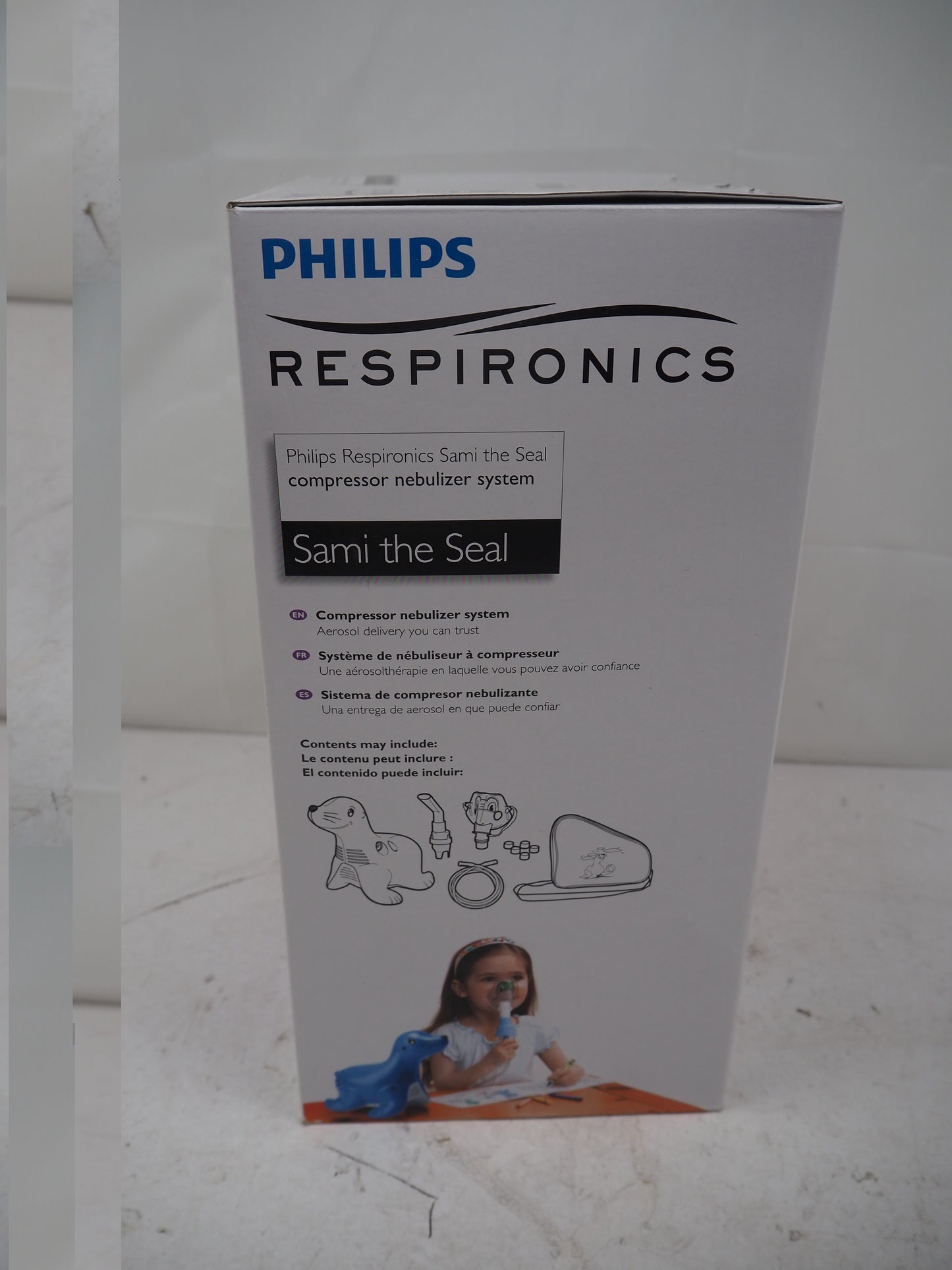 Philips Respironics Sami The Seal Compressor Nebulizer System - New