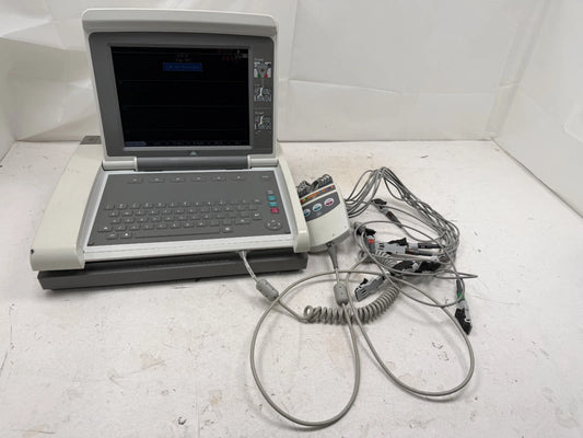 GE Marquette MAC 5000 EKG ECG With Cam-14 Acquisition Module