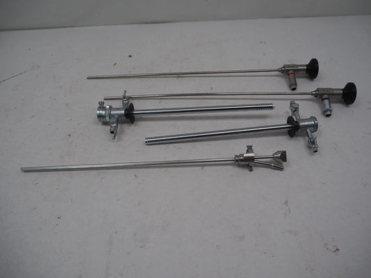 Gynecare Versapoint 4mm 30° & 4mm 12° Hysteroscope with 3 Sheaths