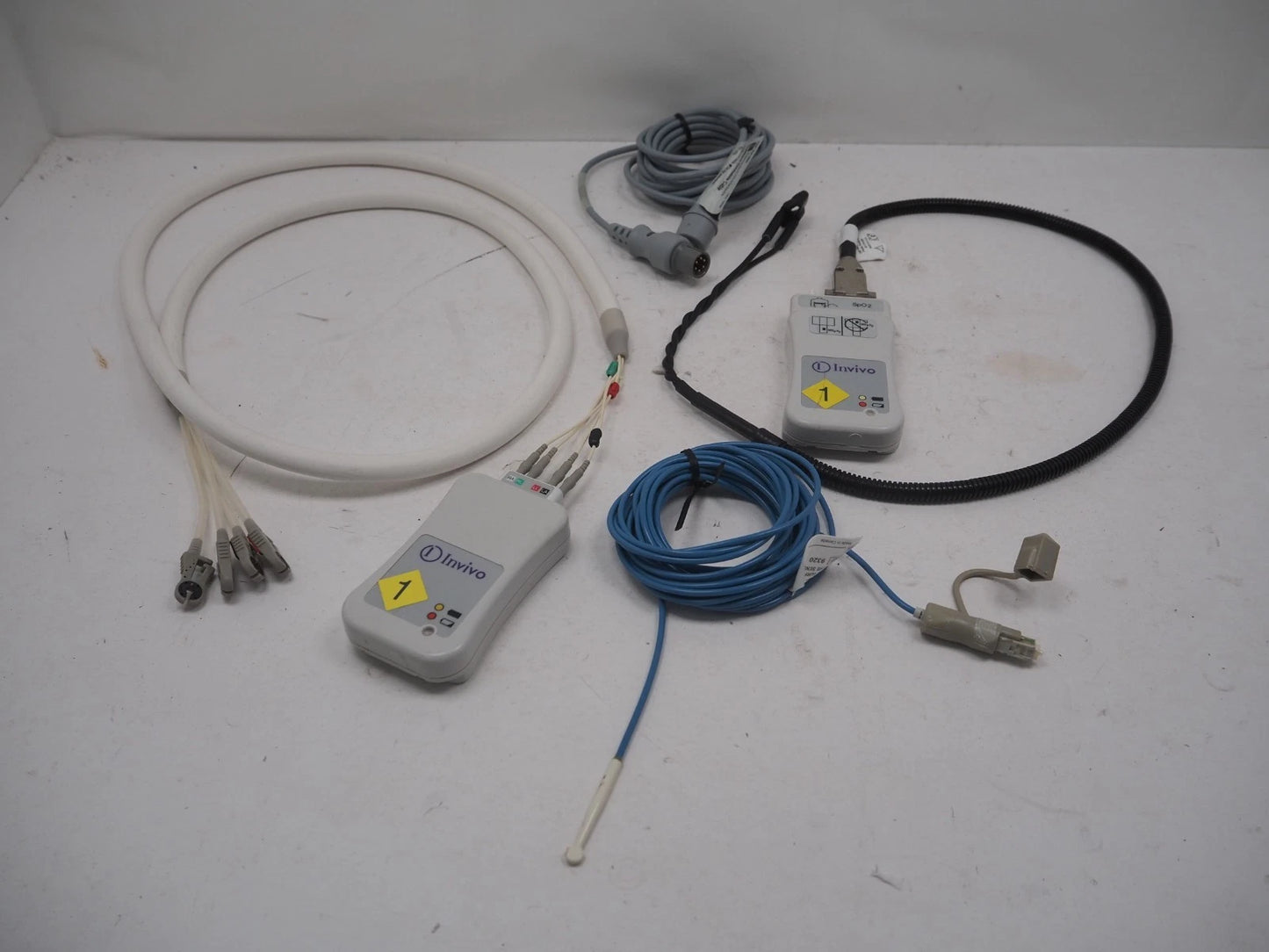 Invivo Precess 3160 MRI Patient Monitor System with SpO2 ECG Modules