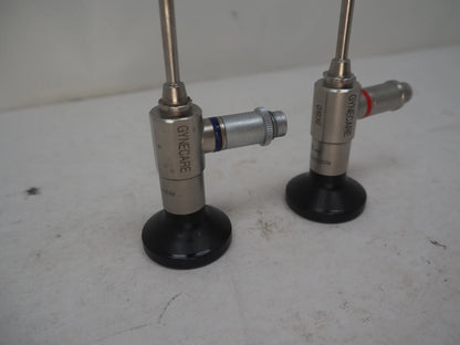 Gynecare Versapoint 4mm 30° & 4mm 12° Hysteroscope with 3 Sheaths