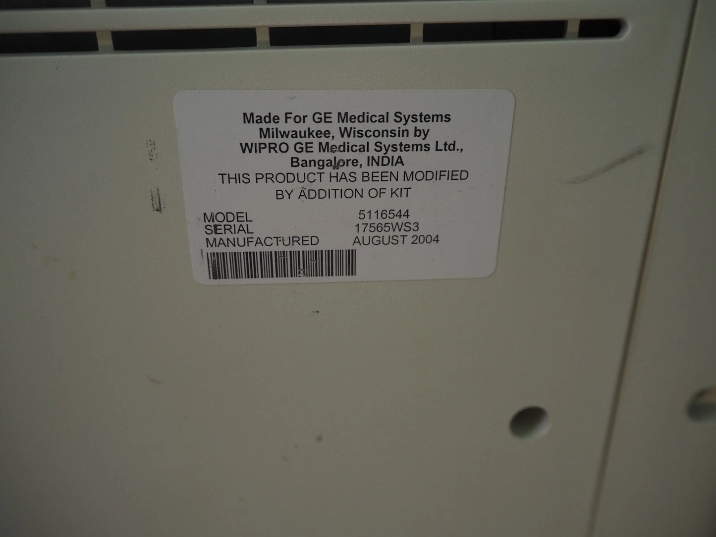 GE LOGIQ 3 Ultrasound System with 2 Transducers E8C and 10Lb