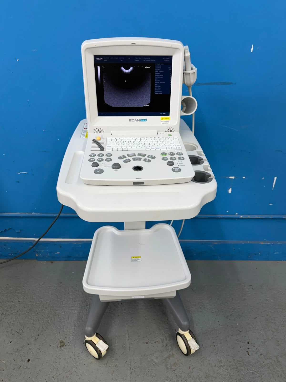 Edan DUS 60 Vet Veterinary Ultrasonic Diagnostic Ultrasound Imaging System