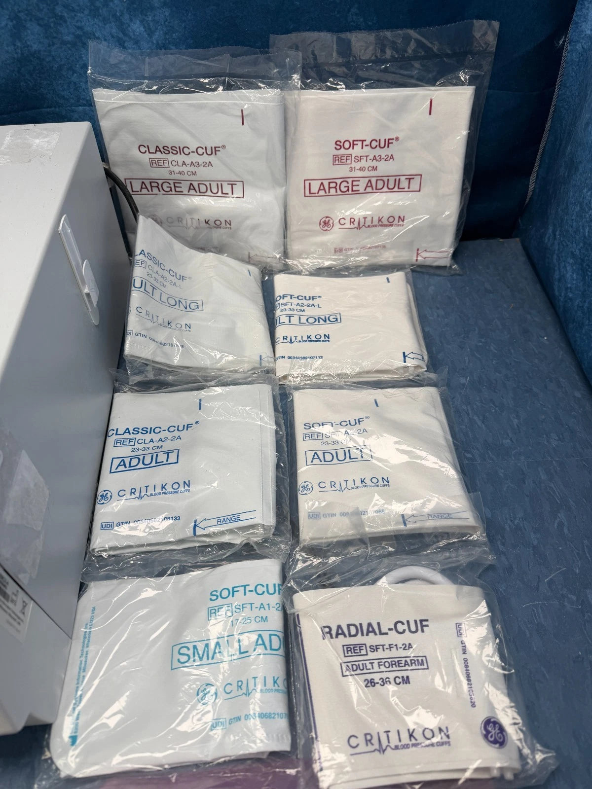 GE Corometrics 250CX Series Maternal Fetal Monitor with 3x New Transducers and Cables