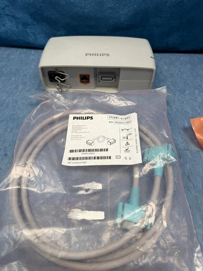 Philips X2 IntelliVue Patient Monitor M8023A, New Battery and New Patient Cables