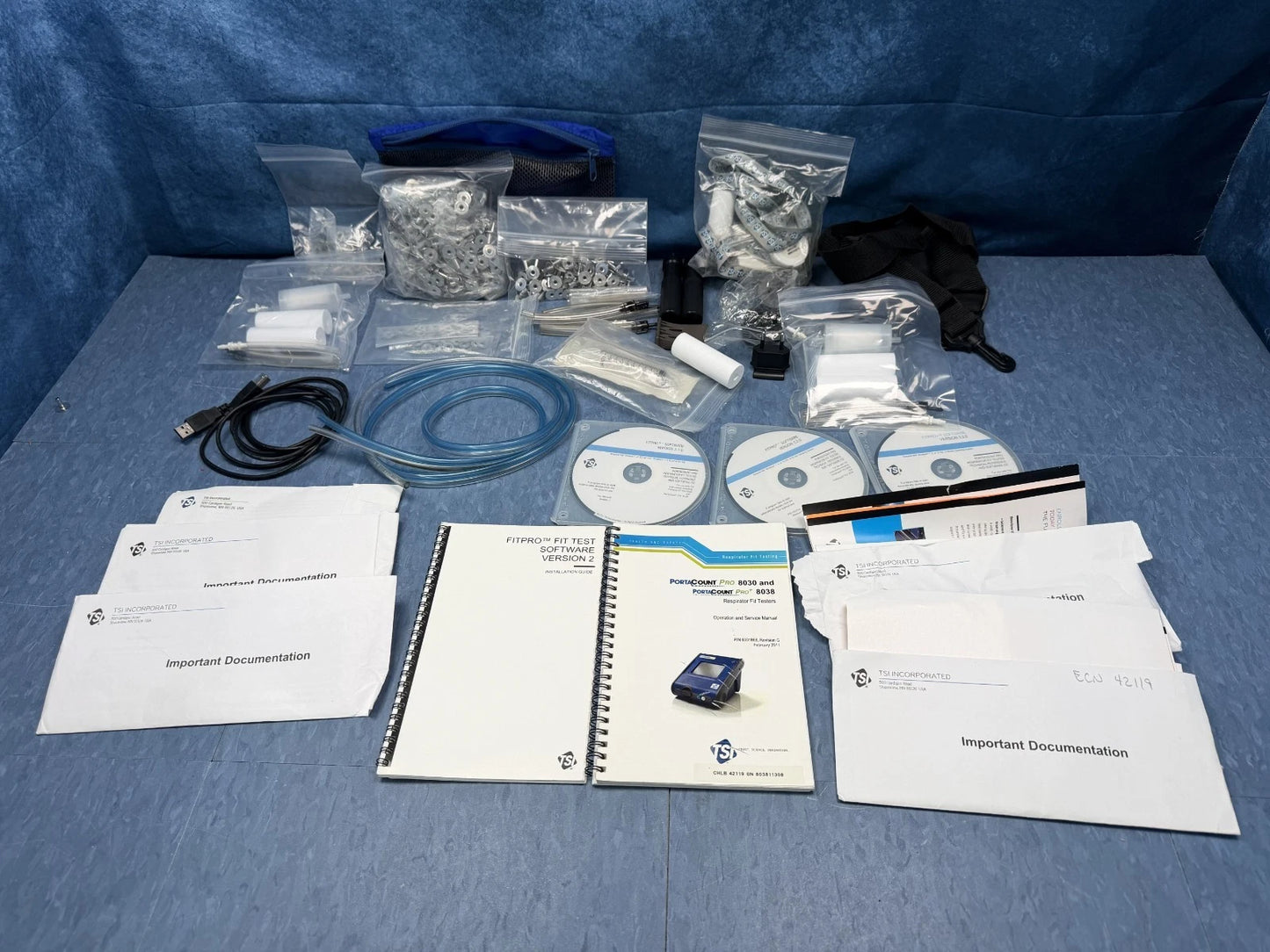 TSI 8038 PortaCount Pro + Respirator Fit Tester with Case