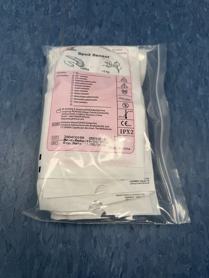 10 Pieces Neonatal Adult Disposable Spo2 Finger Sensor Fits Nellcor Covidien Oximax
