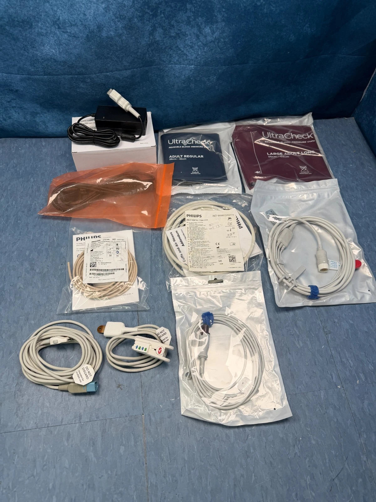 Philips X2 IntelliVue Patient Monitor with New Charger and Patient Cables - Masimo SpO2 - Tested with 90 Day Warranty