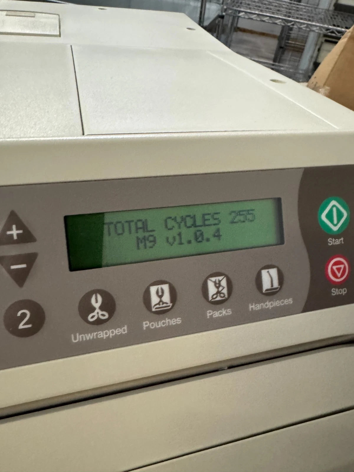 Midmark Ritter M9 Ultraclave Sterilizer Autoclave with only 255 Cycles