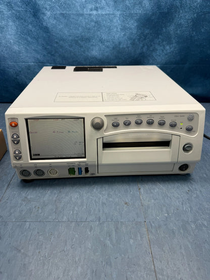 GE Corometrics 250CX Series Maternal Fetal Monitor with 3x New Transducers and Cables