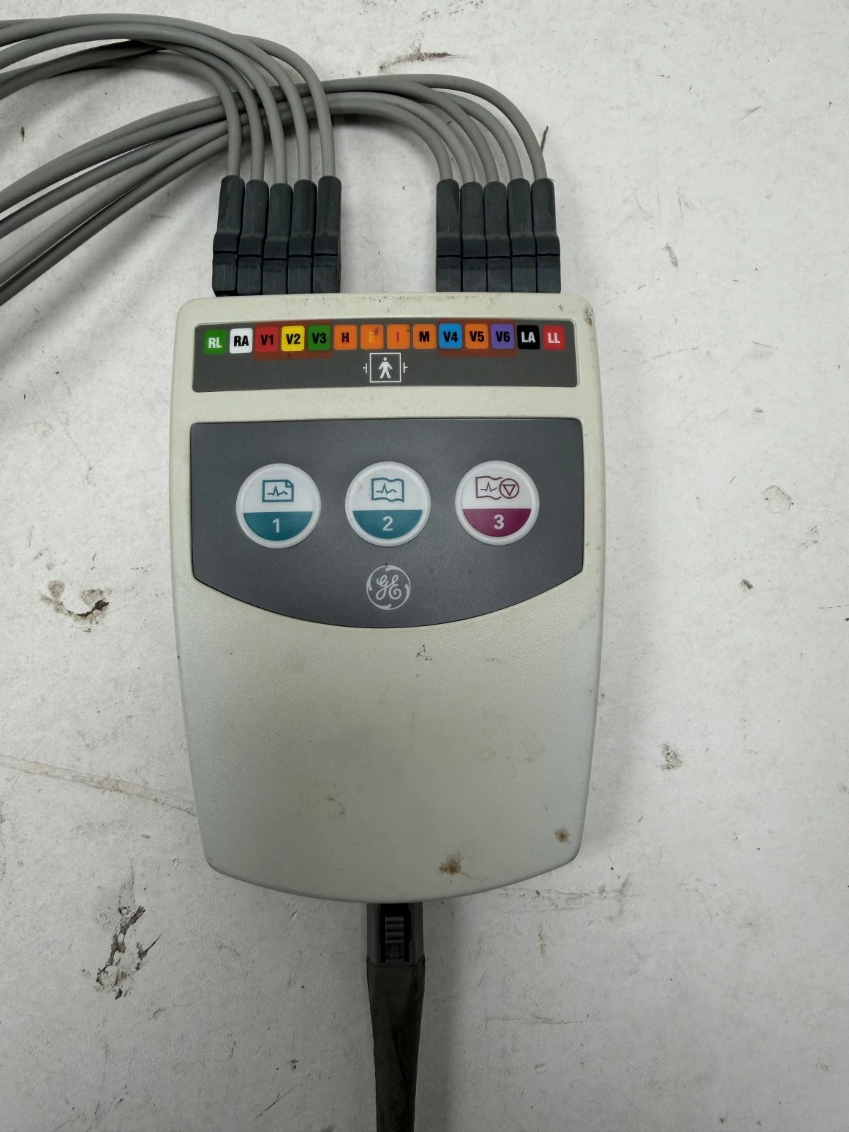 GE Marquette MAC 5000 EKG ECG With Cam-14 Acquisition Module