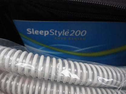 FISHER & PAYKEL SleepStyle 200 Auto CPAP for Sleep Apnea with Tubing & Manual - NEW