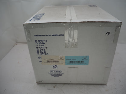 Bio-Med Devices Crossvent 3+ CV-3+ Portable Transport ICU Ventilator - New in Box